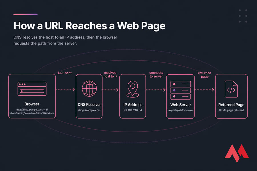 URL structure example