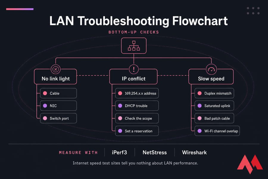 Troubleshooting and Speed Testing
