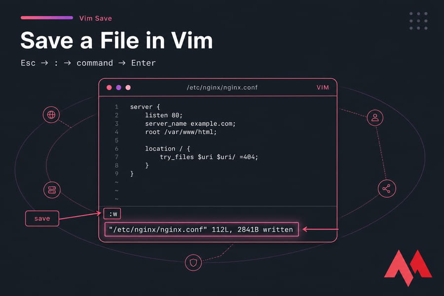 How to Save a File in Vim