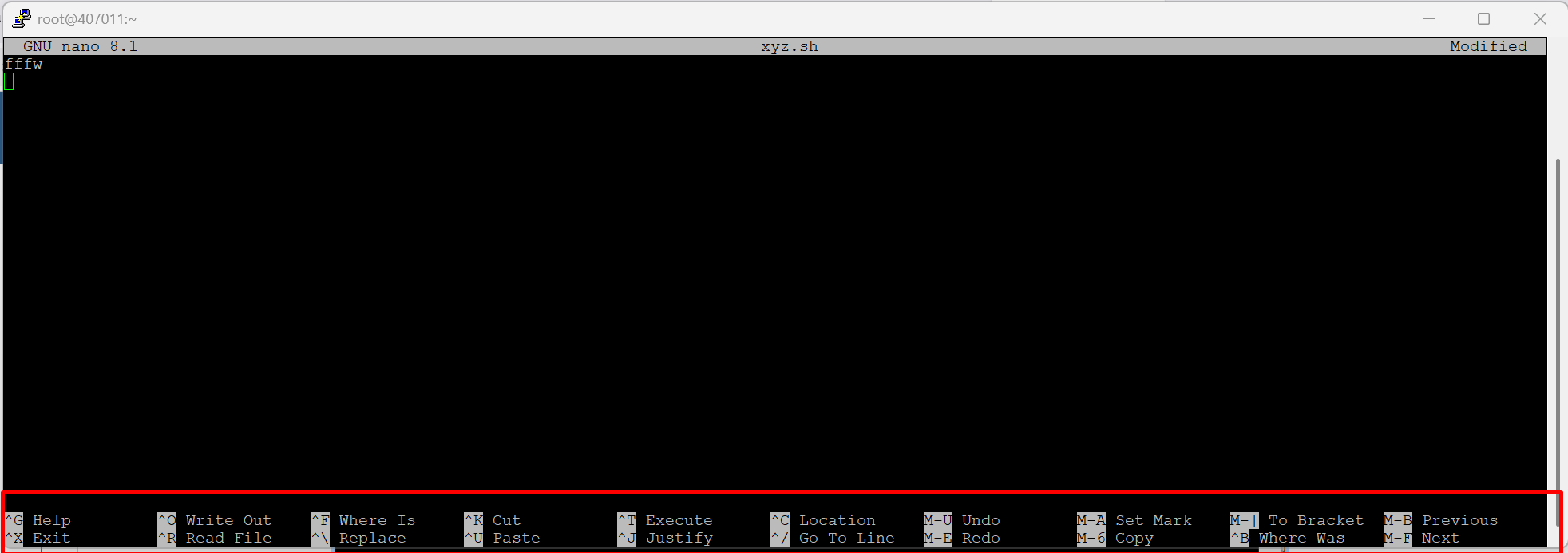 Nano Tool bar